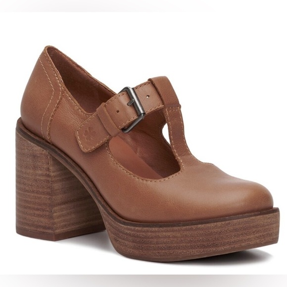 Lucky Brand Shoes - Lucky Brand Ominie Platform Pump Brown